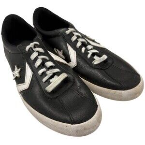 Converse Breakpoint Ox Trainer Sneakers Black White Junior Size 6 Athletic Shoes